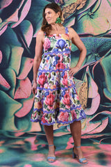 Meg Bambi Dress - Floral Overload