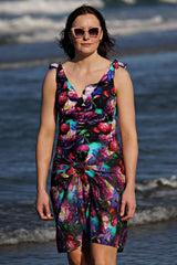 Celine Bather - Dark Peonies
