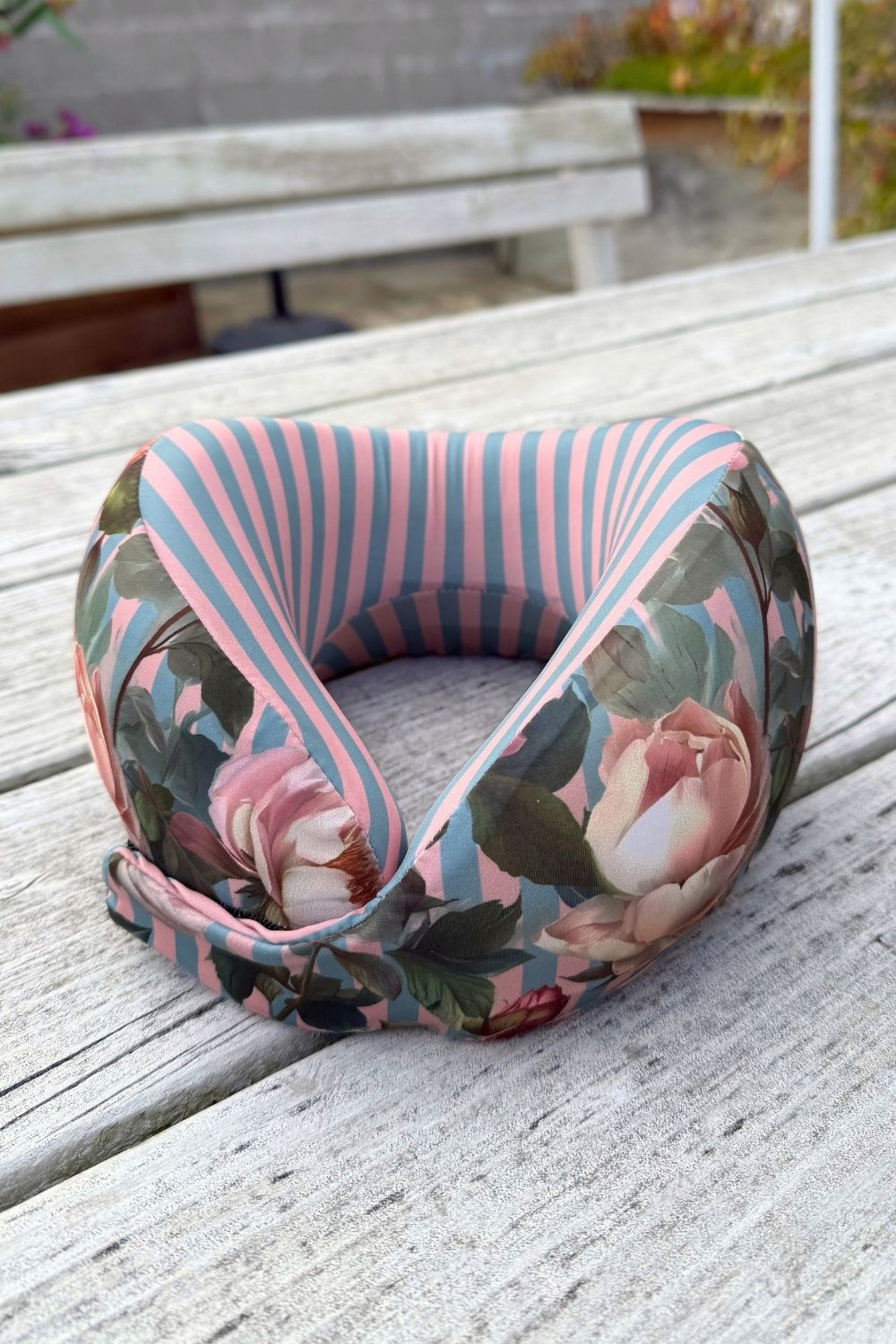 Memory Foam Travel Pillow - Adore Me Stripes | PRE ORDER LATE NOV