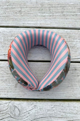Memory Foam Travel Pillow - Adore Me Stripes | PRE ORDER LATE NOV