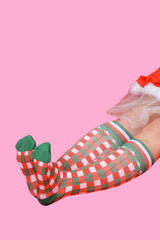 AS Compression Sock - Merry Plaid