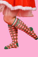 AS Compression Sock - Merry Plaid