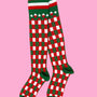 AS Compression Sock - Merry Plaid