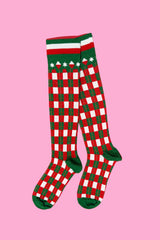 AS Compression Sock - Merry Plaid