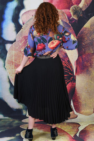 Mila Mini Skirt Black