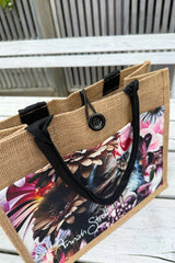 Kitten Love Mini Jute Bag