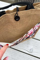 Kitten Love Mini Jute Bag