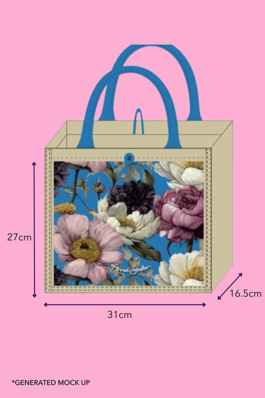 Quite Contrary Mini Jute Bag | PRE ORDER LATE NOV