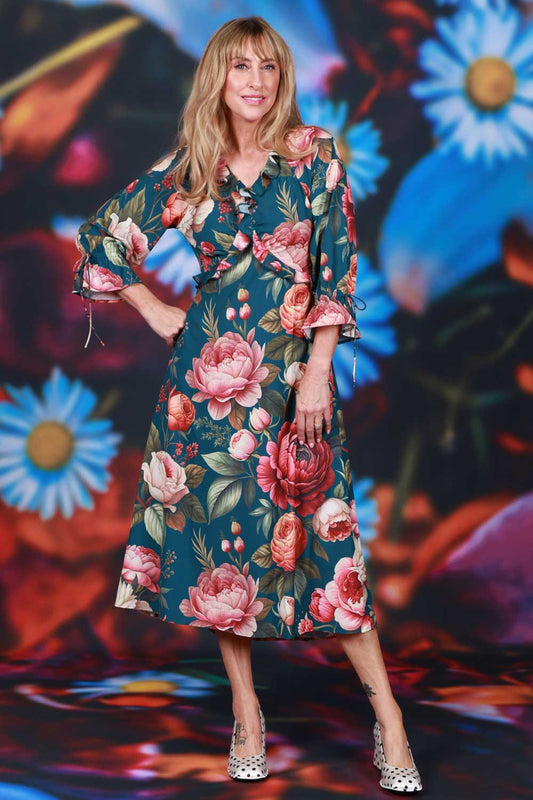 Mirabelle Dress Roseberry Jam Annah Stretton