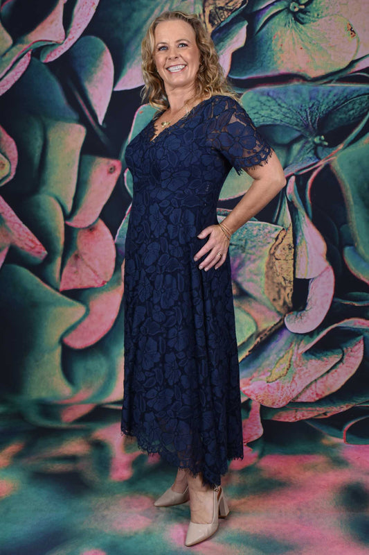 Moon Light Dress - Navy