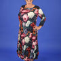 Nancy Pleated Dress - Floral Waltz