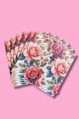 Heart Rose Paper Napkins - 20 pack