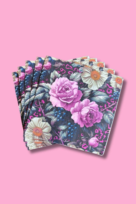 Jungle Mulberry Paper Napkins - 20 pack