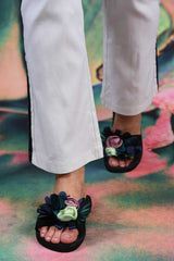 Fashion slides styled for summer and resort wear – Annah Stretton
