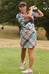 Nelly Skort - Pink Plaid | PRE ORDER MID MAY