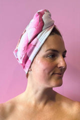 Annah Stretton Floral Hair Wrap - Blushing Romance