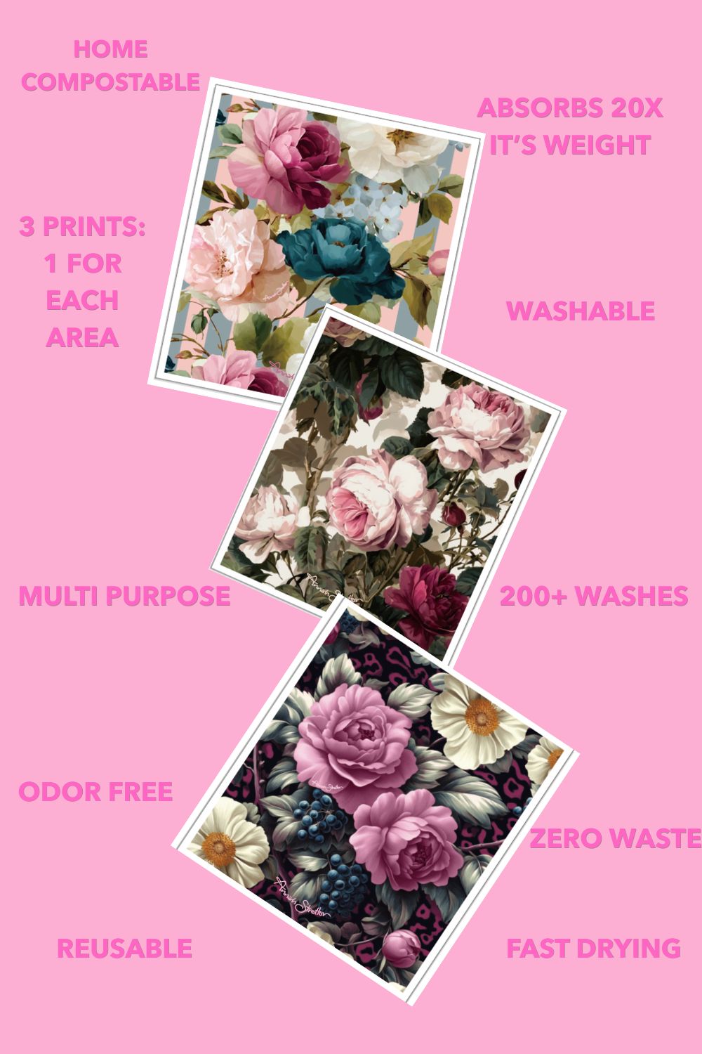 Swedish Dish Cloths - Vine Party Stripes | PRE ORDER LATE NOV