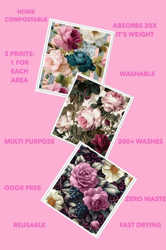 Swedish Dish Cloths - Vine Party Stripes | PRE ORDER LATE NOV