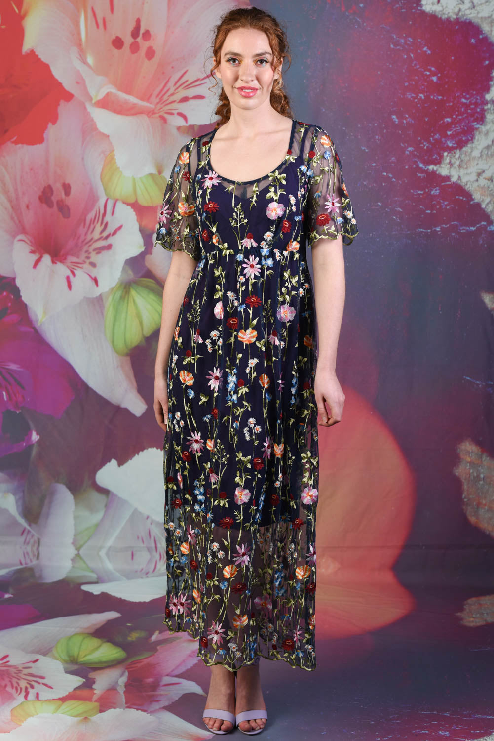 Model wearing the Annah Stretton Nicole Dress