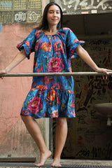 Annah Stretton Roaring Bloom floral dress designed for everyday comfort and effortless style