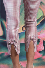 Orbit Jazz Pant - Pink Check