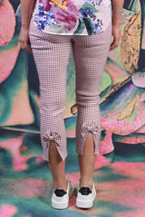 Orbit Jazz Pant - Pink Check