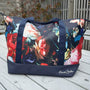 AS Overnight Bag - Navy Petal Chorus