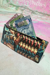 Petite Wallet - Blue Bloom