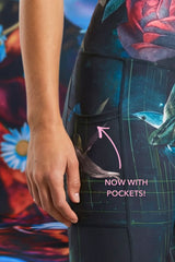 Annah Stretton floral activewear leggings