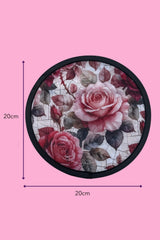 AS Pocket Fan - Heart Rose