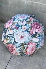 Spring Serenade floral handbag umbrella NZ designer