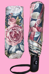 Spring Serenade foldable rain umbrella womens