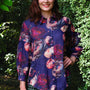 Popo Linen Shirt - Dream Floral Navy - PRE ORDER - March 24