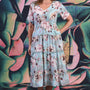 Pretty As A Picture Dress - Blue Roseberry