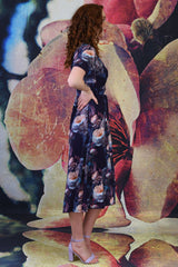 Primrose Dress - Pastel Dream Navy | SALE