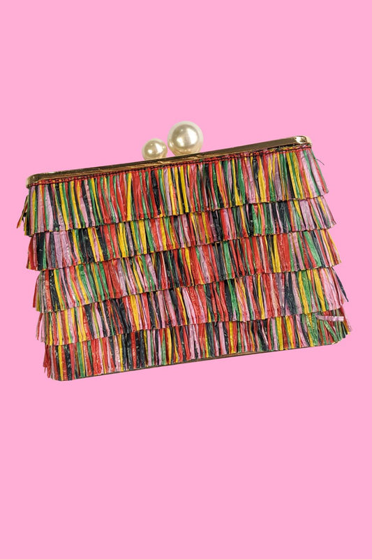 Rainbow Rae Clutch by Annah Stretton