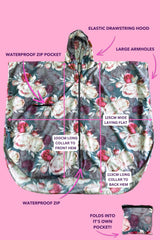 AS Rain Poncho - Misty Rose | PRE ORDER EARLY JUNE