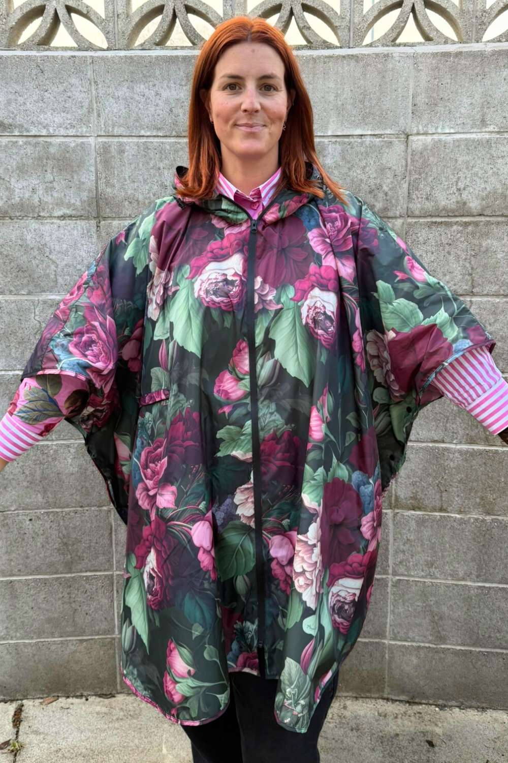 AS Rain Poncho - Olive J'adore Roses