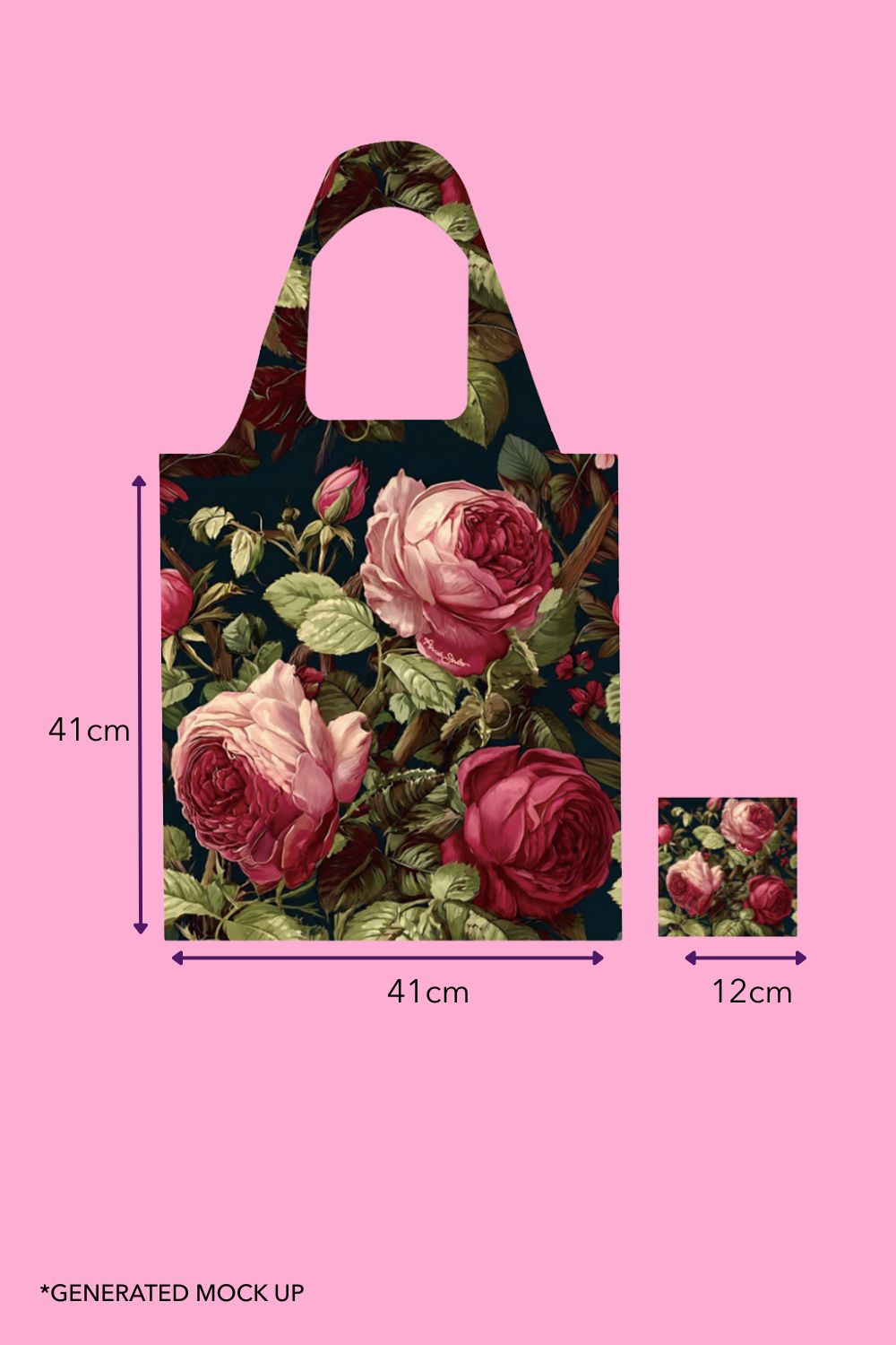 AS Reusable Bag - Thorns & Silk  | PRE ORDER LATE NOV