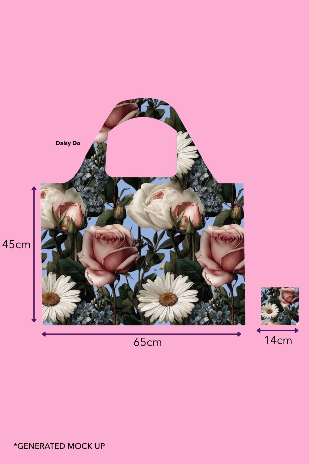 AS Large Reusable Bag - Daisy Do | PRE ORDER LATE NOV
