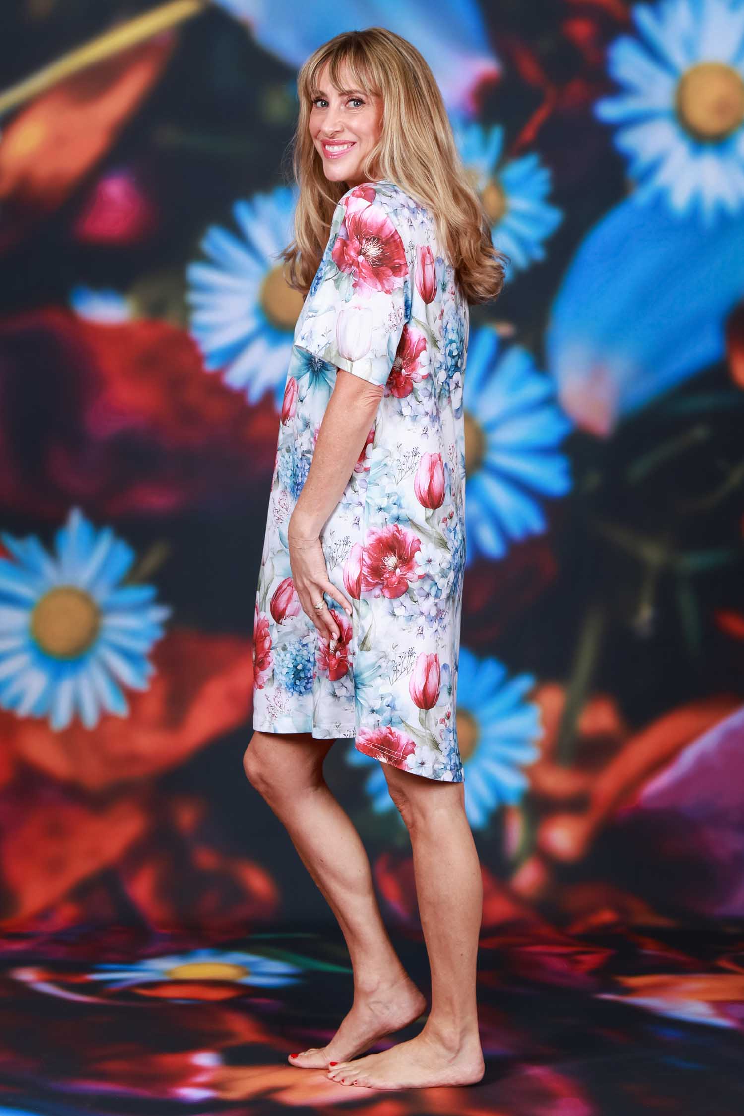 Comfortable Cotton Sleep Tee for Women