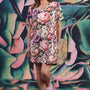 Rica Marnie Oversize Sleep Tee - Petal Poem