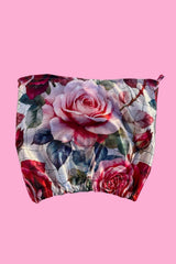 AS Roll Top Shower Cap - Heart Rose
