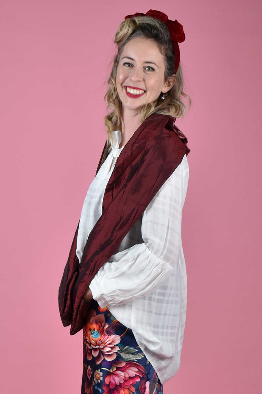 Bow Scarf - Pink