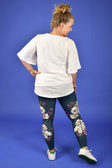Back view Shannon Legging Florencia – supportive waistband