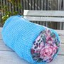 AS Shoe Wash Bag - Blue Feline Grace
