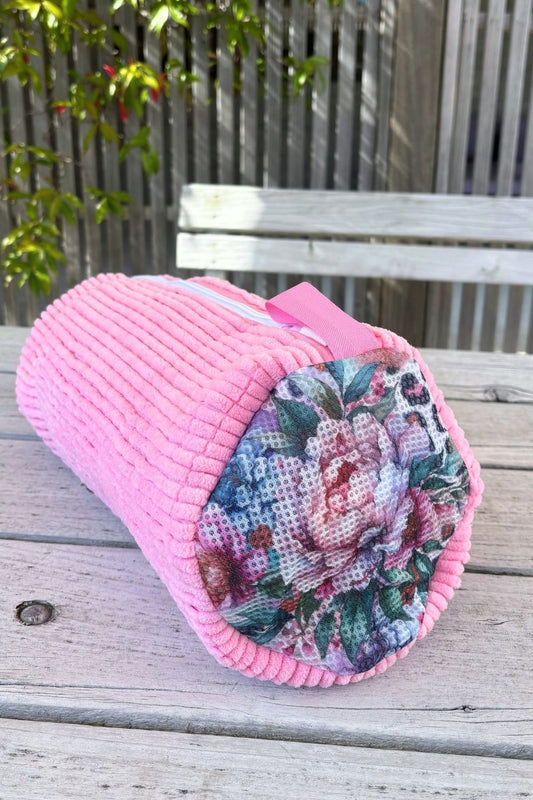 AS Shoe Wash Bag - Pink Feline Grace