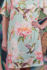 Rica Marnie Oversize Sleep Tee - Garden Hum