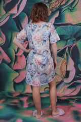 Rica Marnie Oversize Sleep Tee - Misted Hydrangea