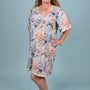 Rica Marnie Oversize Sleep Tee - Misted Hydrangea